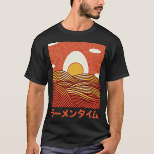 Camiseta Fideos minimalistas de la puesta del sol por Tobe