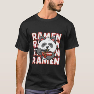 Camiseta Fideos Panda Ra Kawaii Anime Oso Panda