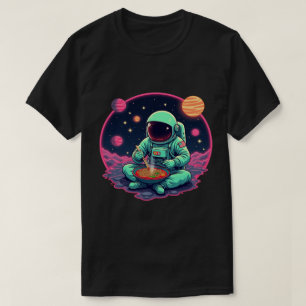 Camiseta "Fideos Ramen de Astronauta – Gráfica Divertida de
