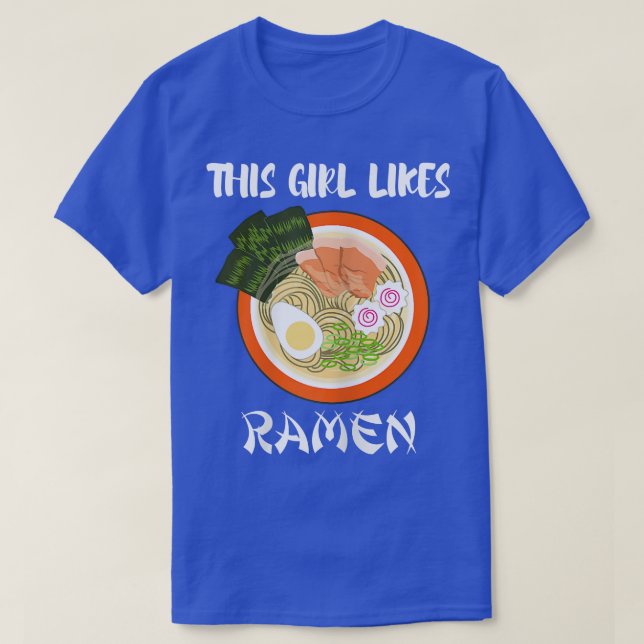 Camiseta Fideos Ramen Frase Irónica Chef Ramen Japonés 14 (Diseño del anverso)