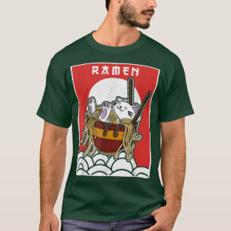 Camiseta Fideos Ramen Japón Fideos Cocina Japonesa 1303