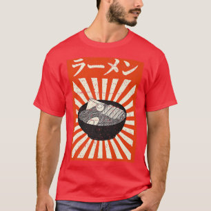 Camiseta Fideos Ramen Japoneses 455