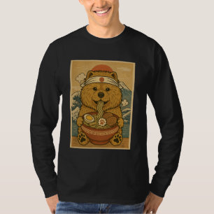 Camiseta Fideos Ramen Japoneses Kawaii Chow Chow