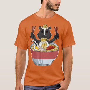 Camiseta Fideos Ramen Japoneses Kawaii Skunk I Otaku Anime 