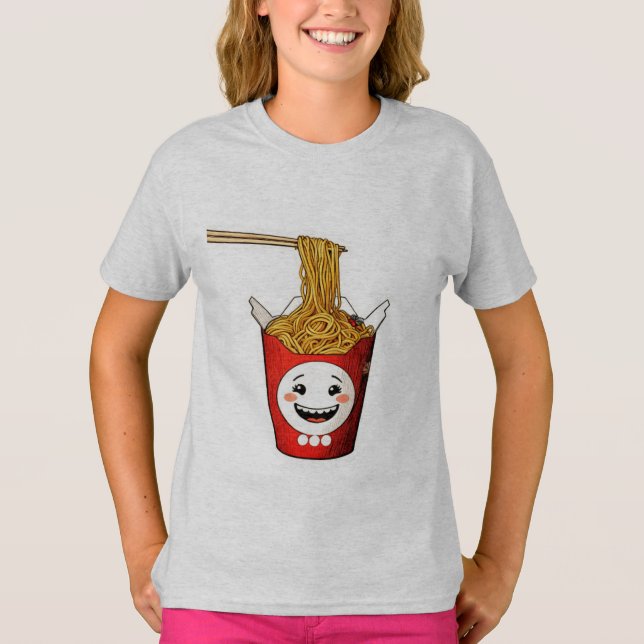 Camiseta Fideos sonrientes (Anverso)