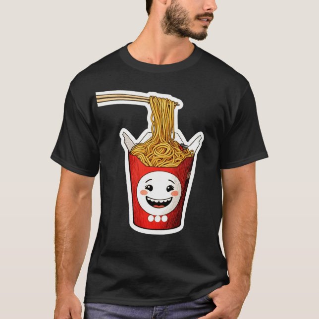 Camiseta Fideos sonrientes (Anverso)