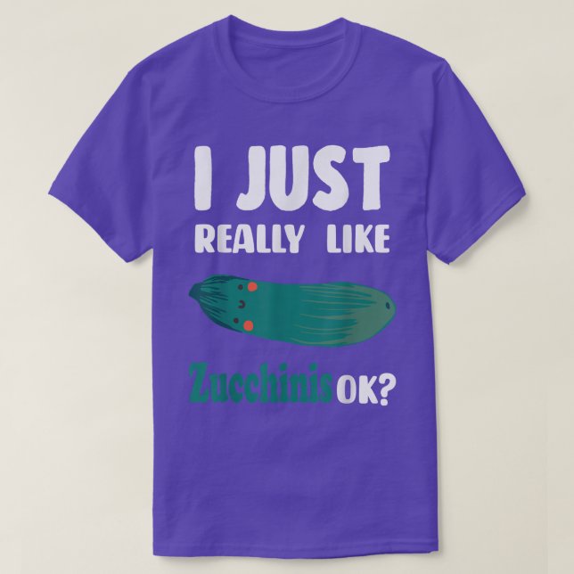 Camiseta Fideos vegetarianos de Zucchini o Lov vegetariano  (Diseño del anverso)