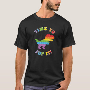 Camiseta ¡Fidget Toy Dinosaur Tiempo De Sacarlo!