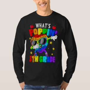 Camiseta Fidget Toy What Poppin 5º Grado 100º Día De Scho