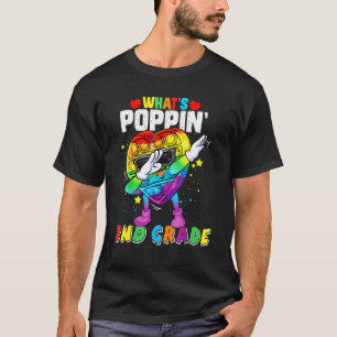 Camiseta Fidget Toy What's Poppin' 2º grado 100º Día de S