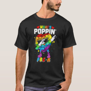 Camiseta Fidget Toy What's Poppin Pre K 100th Day of School