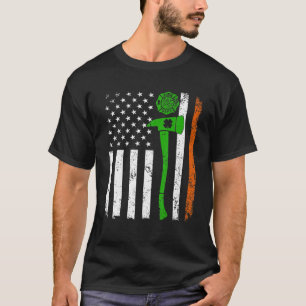 Camiseta Fiebre con bandera estadounidense retro Día de los