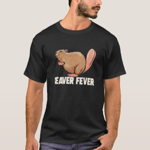 Camiseta Fiebre De Castor Para Roedor De Animales De Beaver