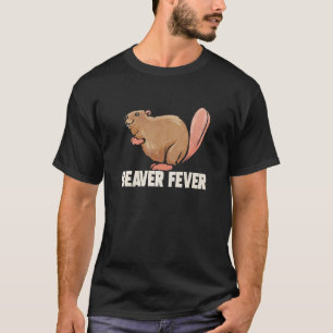 Camiseta Fiebre de castores para Beaver Lover Gracioso Anim