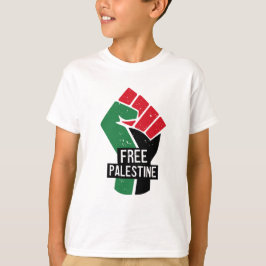 Camiseta Fiebre de la bandera de Palestina Libre