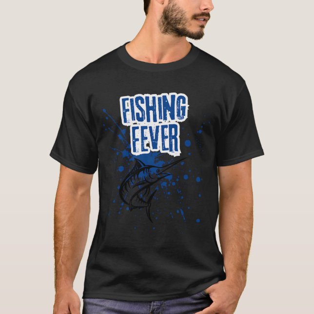 Camiseta fiebre de la pesca (Anverso)