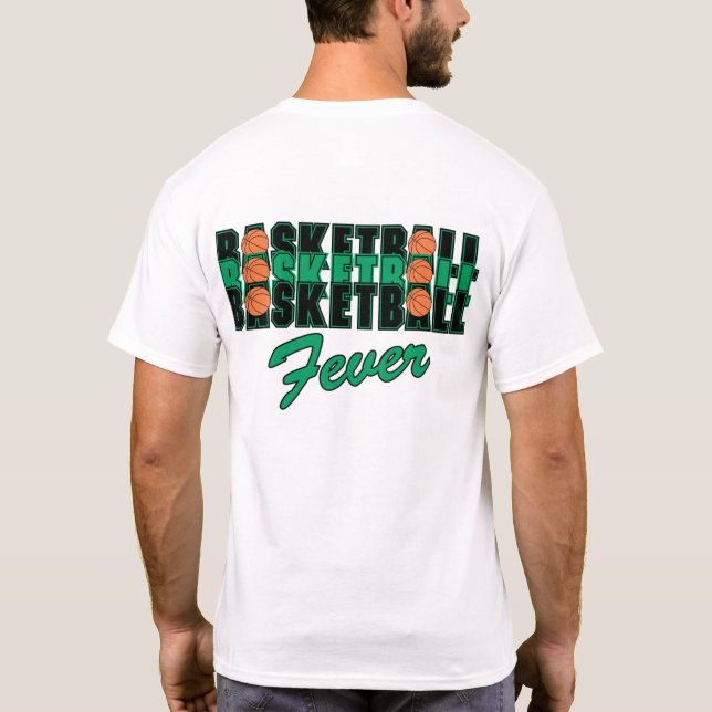 Camiseta Fiebre del baloncesto (Reverso)