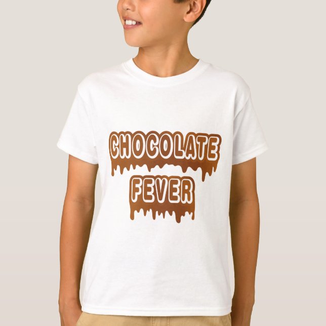 Camiseta Fiebre del chocolate (Anverso)