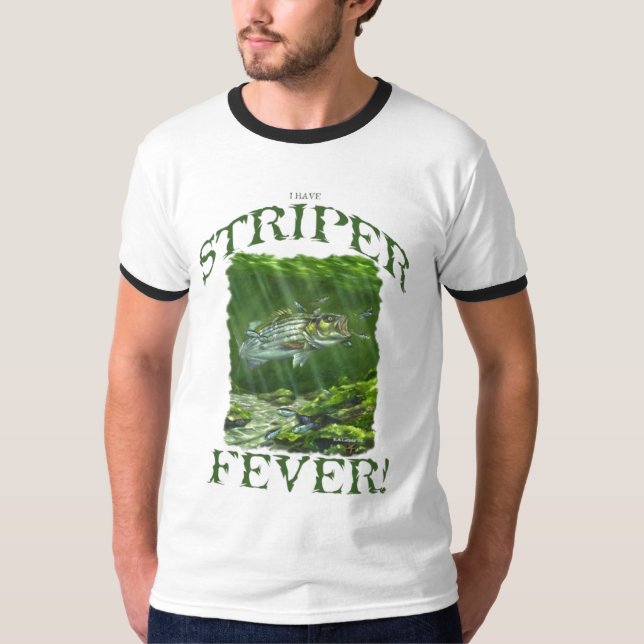 Camiseta ¡Fiebre del Striper! (Anverso)