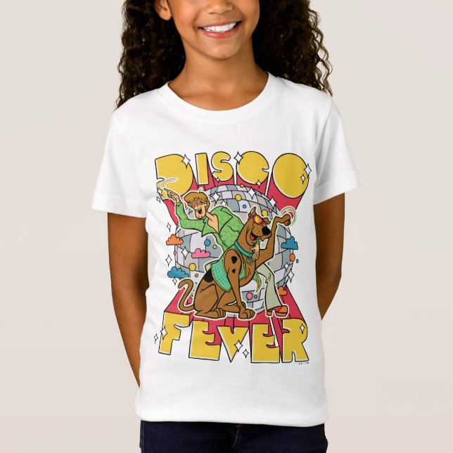 Camiseta Fiebre Disco con Scooby y Shaggy (Anverso)
