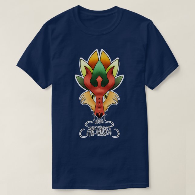 Camiseta Fiebre el fantasma (Diseño del anverso)