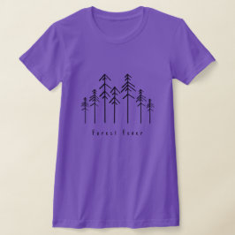 Camiseta **Fiebre forestal moderna Boho