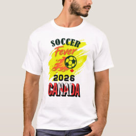 Camiseta Fiebre SOCCER 2026 Canadá Fan Gear Limited Edition