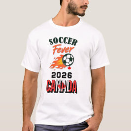 Camiseta Fiebre SOCCER 2026 Canadá Fan Gear Limited Edition