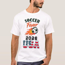 Camiseta Fiebre SOCCER 2026 USA Fan Gear Limited Edition