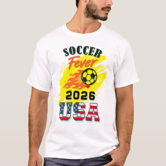 Camiseta Fiebre SOCCER 2026 USA Fan Gear Limited Edition