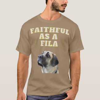 Camiseta Fiel como un títere de fila brasileña 