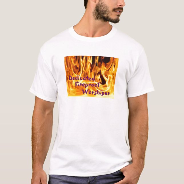 Camiseta Fiel incombustible dedicada (Anverso)