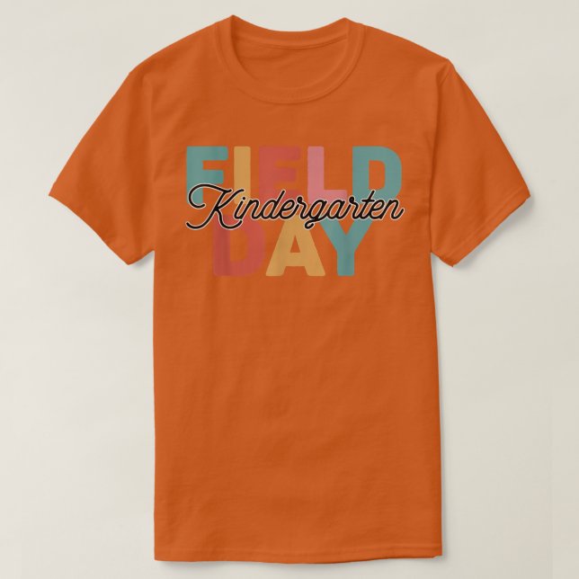 Camiseta Field Day 2022 Kindergarten school teacher kids T- (Diseño del anverso)