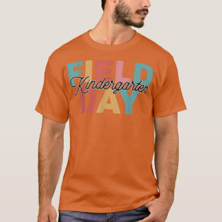 Camiseta Field Day 2022 Kindergarten school teacher kids T-