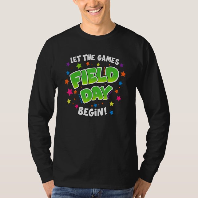 Camiseta Field Day 2022 Let The Games Begin    Field Day (Anverso)