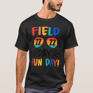 Camiseta Field Day es diversión Day Cute Retro Vintage Glas