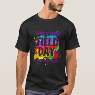Camiseta Field Day Fourth Grade Let The Games Begin Kids Co
