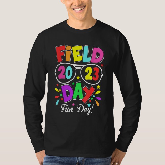 Camiseta Field Day Fun Day 2023 Last Day of School (Anverso)