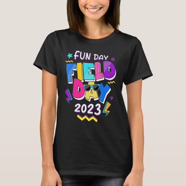 Camiseta Field Day Fun Day 2023  School Trip Teacher Studen (Anverso)
