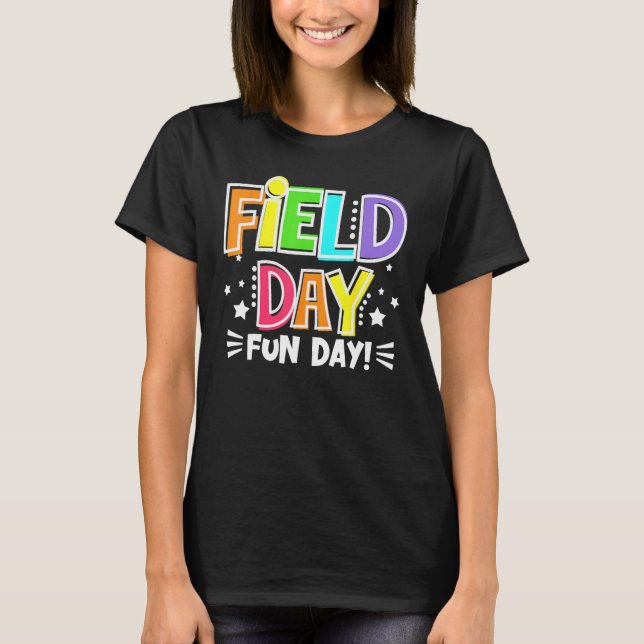 Camiseta Field Day Fun Day Last Day Of School Teacher Stude (Anverso)
