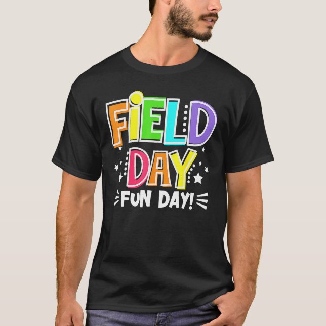 Camiseta Field Day Fun Day Last Day Of School Teacher Stude (Anverso)