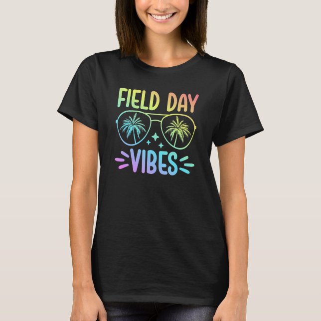 Camiseta Field Day Vibes 2023 School Teacher Kids (Anverso)