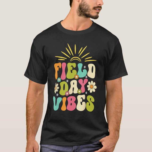 Camiseta Field Day Vibes   For Teacher Kids Field Day 2023  (Anverso)