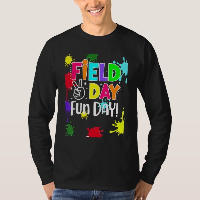 Camiseta Field Fun Day Squad School Trip Vibes Boys Girls T (Anverso)