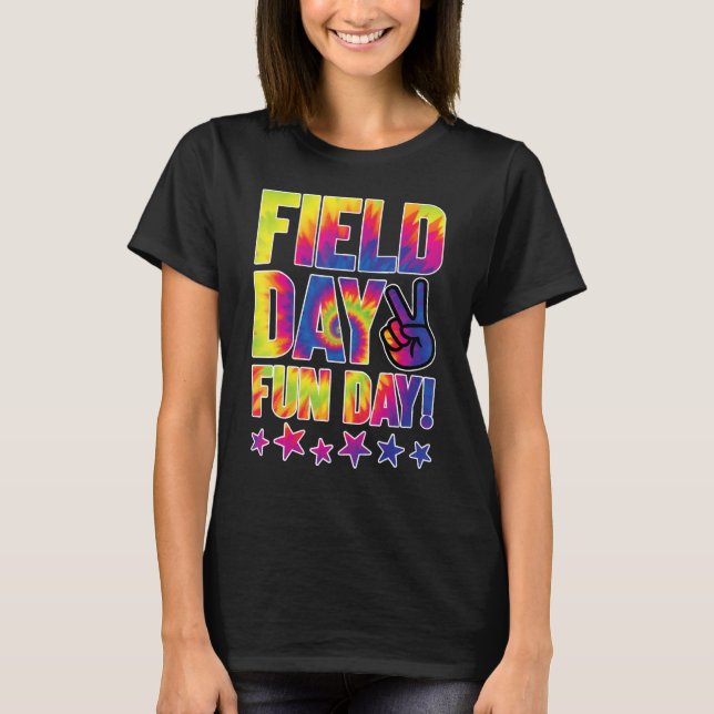 Camiseta Field Fun Day Squad School Trip Vibes Boys Girls T (Anverso)