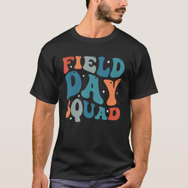 Camiseta Field Fun Day Squad School Trip Vibes Boys Girls T (Anverso)