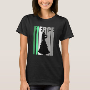 Camiseta Fiera niña del violín Compañero artístico Niño Vio