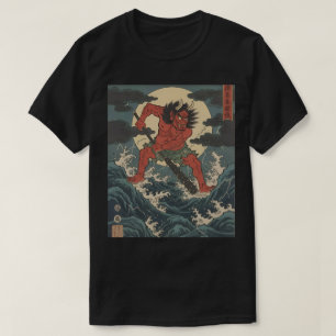 Camiseta Fierce Demon Warrior - Oni Club Japonés