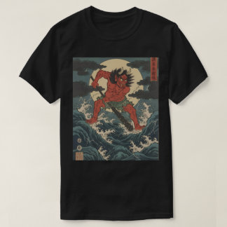 Camiseta Fierce Demon Warrior - Oni Club Japonés