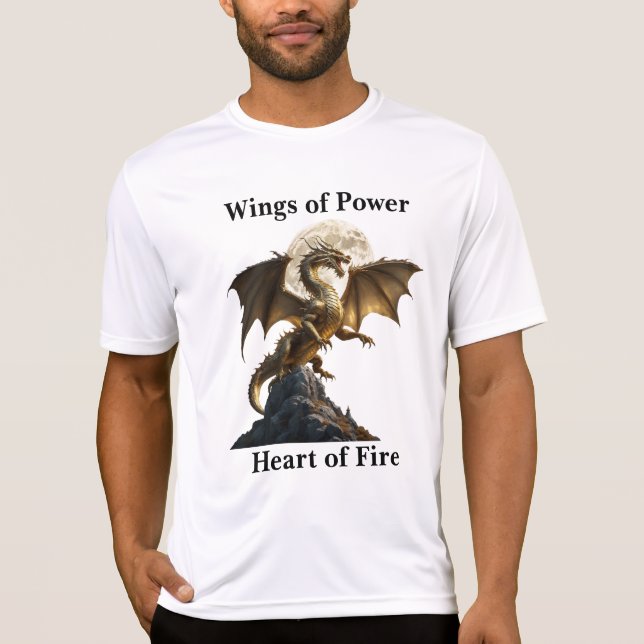 Camiseta Fierce Dragon Rearing (Anverso)
